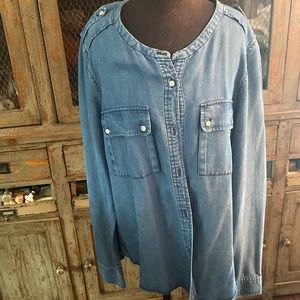 Tensel denim shirt